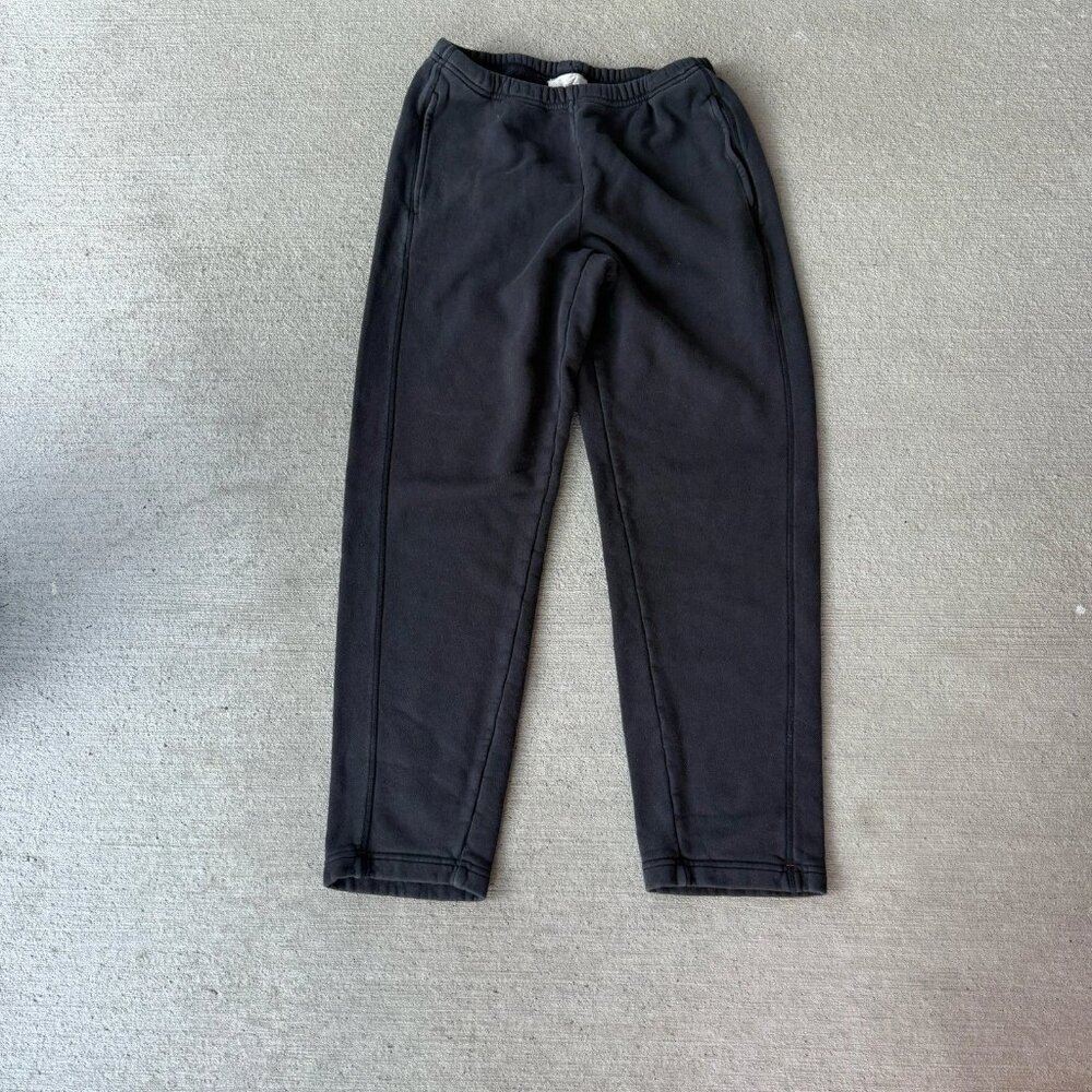 Xirem Sweatpants Men’s Large Black Fleece Lined Straight Leg Cozy Joggers‎